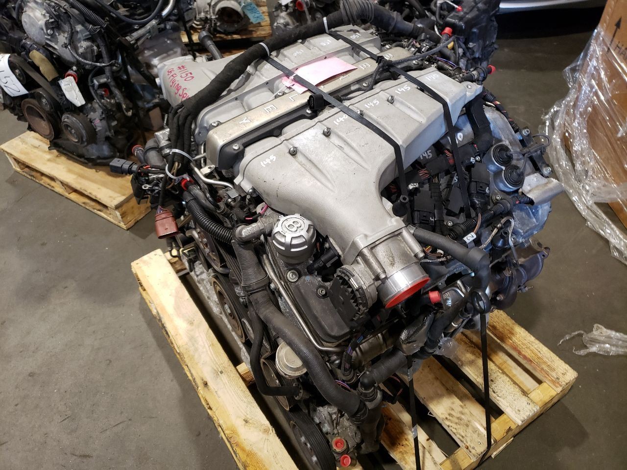 Engine - 2006 Bentley Continental Flying Spur Auto V12 Turbo 6.0L Sedan OEM