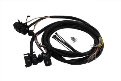 Black Handlebar Switch Kit fits Harley Davidson - Picture 1 of 1