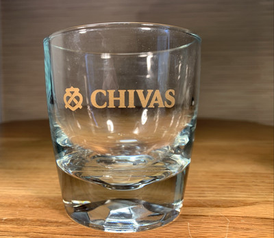 Chivas Regal Scotch Whiskey On the Rocks Glass