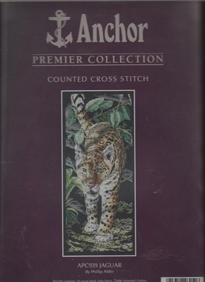 Anchor Premier Collection Kreuzstich-Set - Jaguar