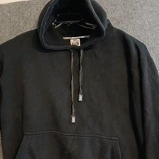 pro club men's heavyweight pullover hoodie Black XL