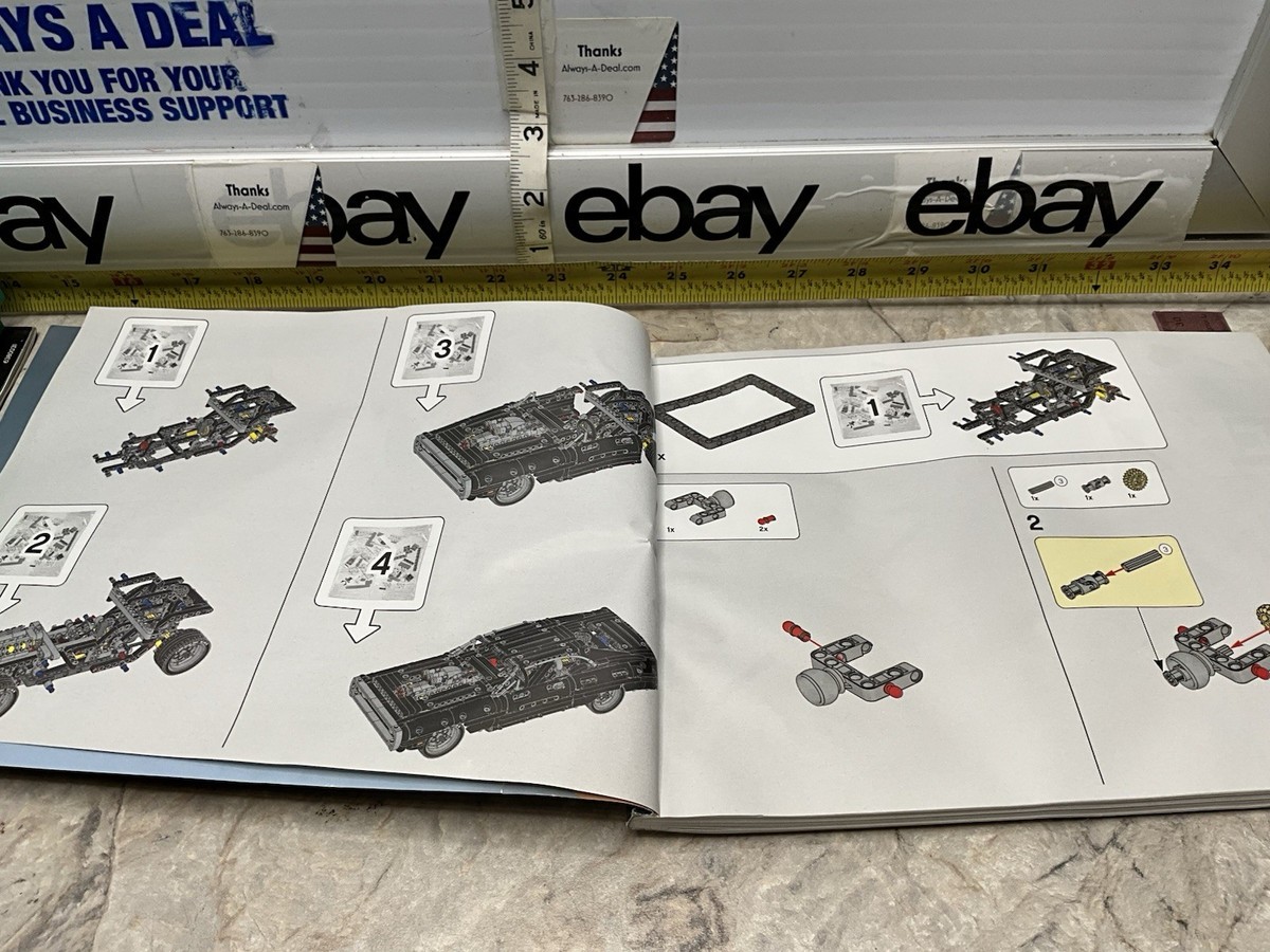 LEGO TECHNIC Fast & Furious Dodge Charger (42111) Instruction