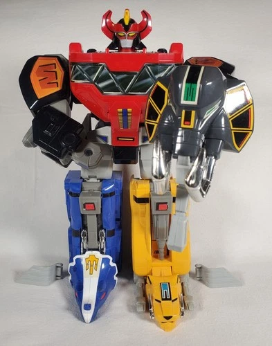 Vintage 1993 Bandai Mighty Morphin Power Rangers Deluxe Megazord Near Complete