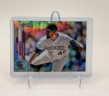 2020 Topps Chrome German Marquez Refractor Colorado Rockies #44