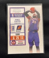 2010-11 Playoff Contenders Patches - Vince Carter #96 Suns