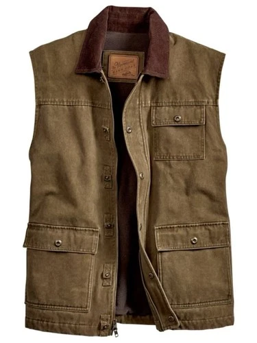 The Vermont Country Store Original Barn Vest Fleece Lined XXL Workwear video thumbnail