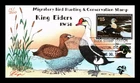 US COVER KING EIDERS $15 FEDERAL DUCKS FDC COMBO PUGH HAND PAINTED