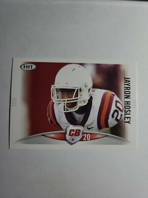 JAYRON HOSLEY 2012 SAGE HIT FOOTBALL CARD # 20 D4205
