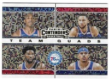 2019-20 Contenders Team Quads Al Horford Ben Simmons Joel Embiid Tobias Harris