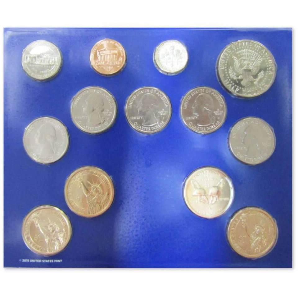 2016 Uncirculated Coin Set U.S Mint Government Packaging OGP COA - Image 3 of 4