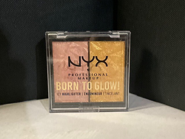 NYX Born to Glow Icy Highlighter in Rock Candy & Golden Cliffs-image