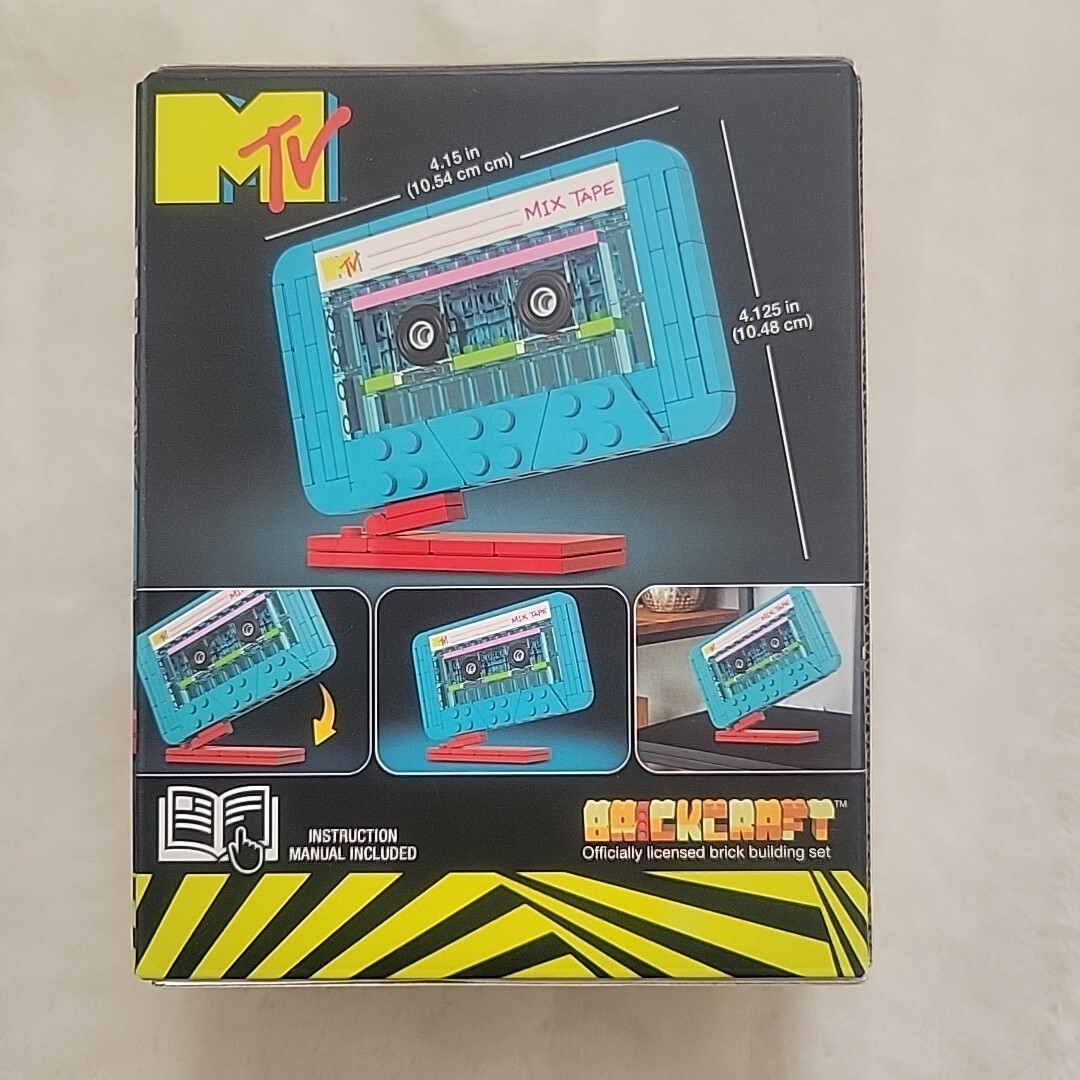 Brickcraft MTV Cassette Brick Building Set 80 Pieces Retro Nostalgic NEW eBay
