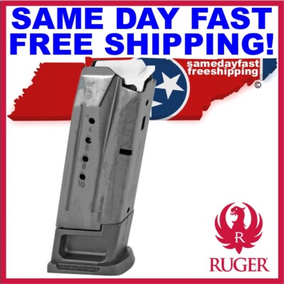 Ruger SECURITY-9 9mm 10Rd OEM Magazine 90638 SAME DAY FAST FREE SHIPPING