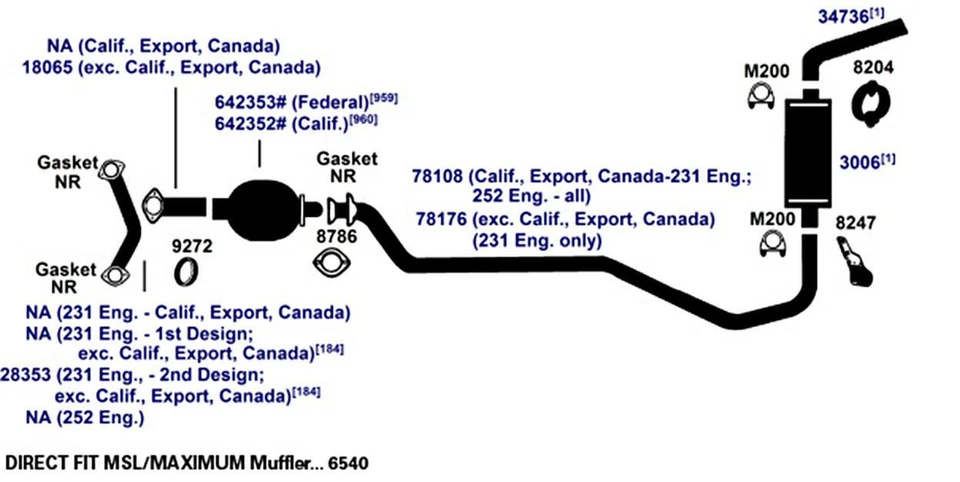 Junta de brida de tubo de escape 9040-BE para Saturn LW200 2001 Foto 2 de 3