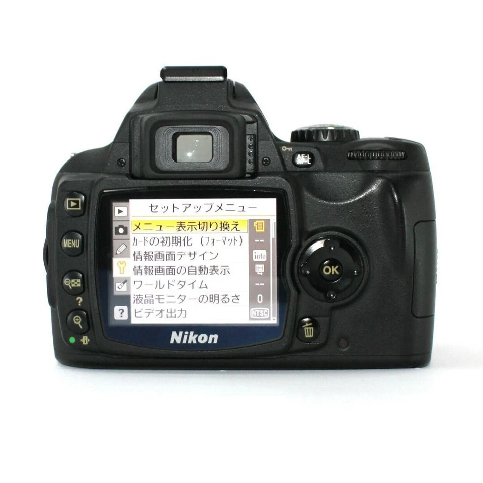 Excellent Nikon D40 10.2MP Digital SLR Camera Body Black From JAPAN Express - Image 4 of 4