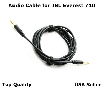 5FT 2.5mm - 3.5mm  Audio Cable Cord  Aux for JBL  Everest 710 Free Shipping  