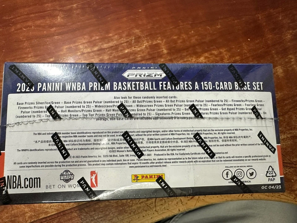 2023 Panini Prizm WNBA Basketball Hobby Box Factory Sealed - Image 2 of 2