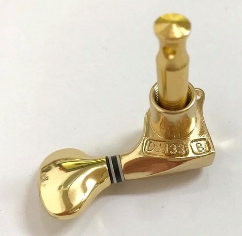 1/21 Acoustic Guitar Gold Plated light machine head Tuner peg 3R3L 133G-D8 - Picture 3 of 5