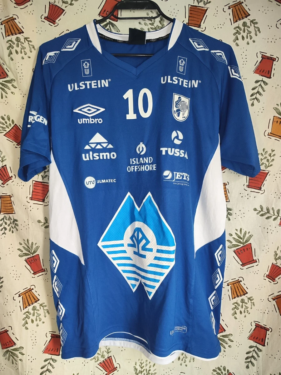Maillot De Foot Umbro Askøy FK (Norvège) - Homme, Taille S/M, Très Bon état