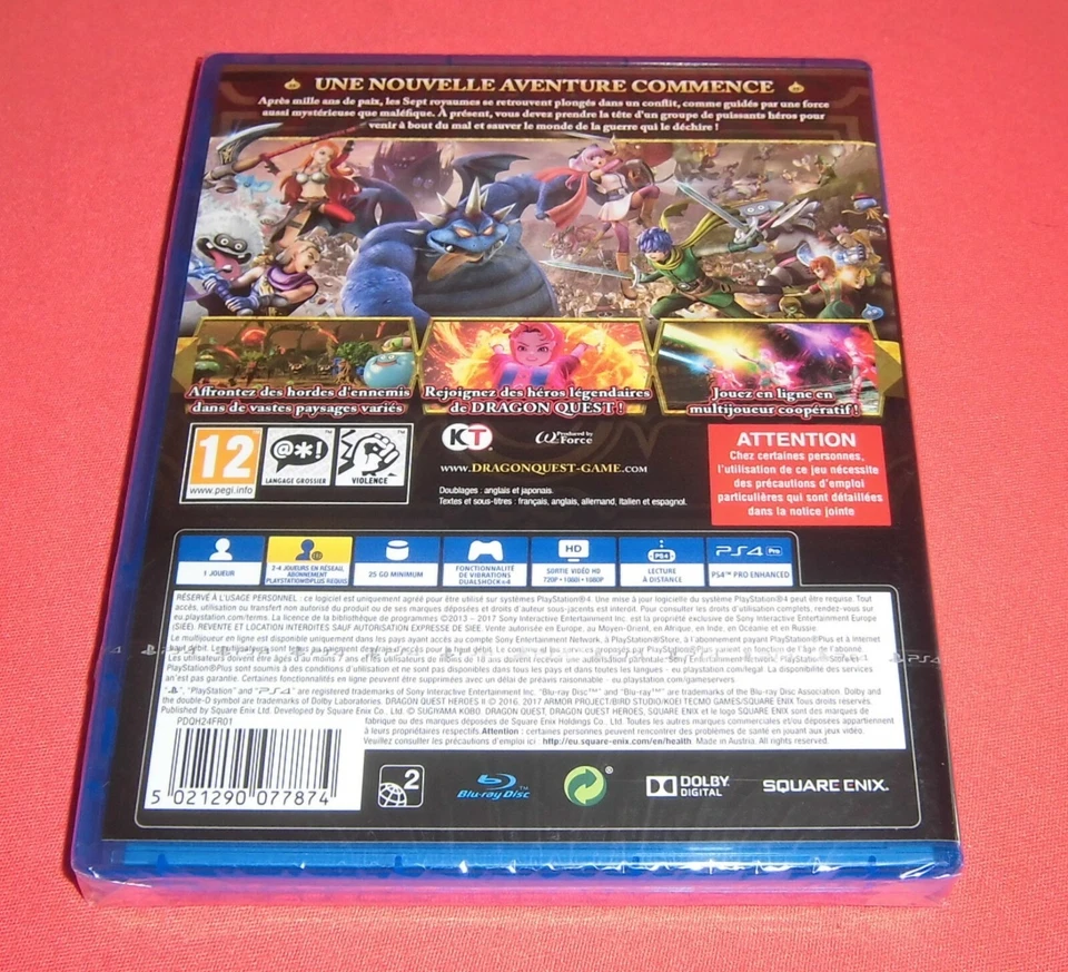 Playstation PS4 : Dragon Quest Heroes II [Fr] Sous Blister *JRF - Photo 2/2