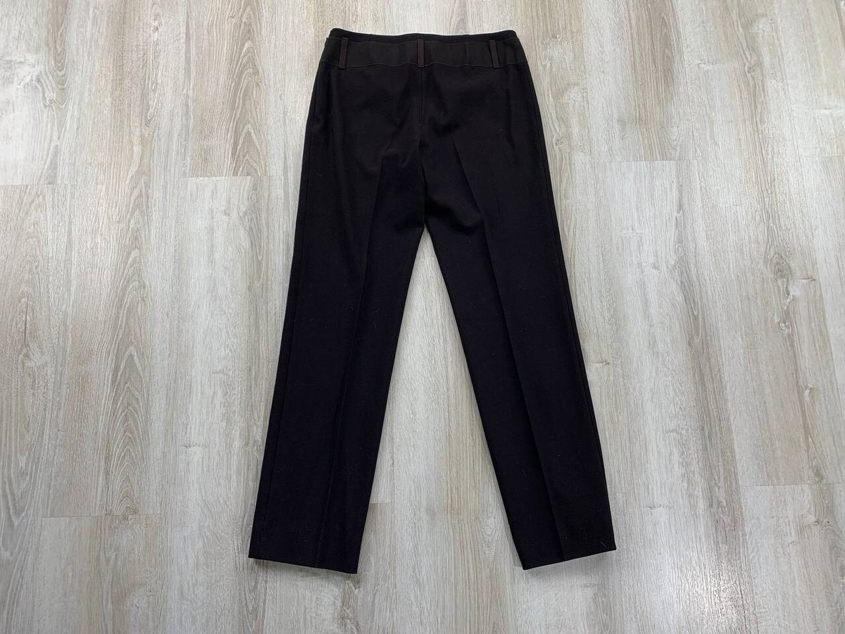 PRADA PANTALONE スラックス 44 NERO Womens pants Prada Size 44 Color Brown | eBay