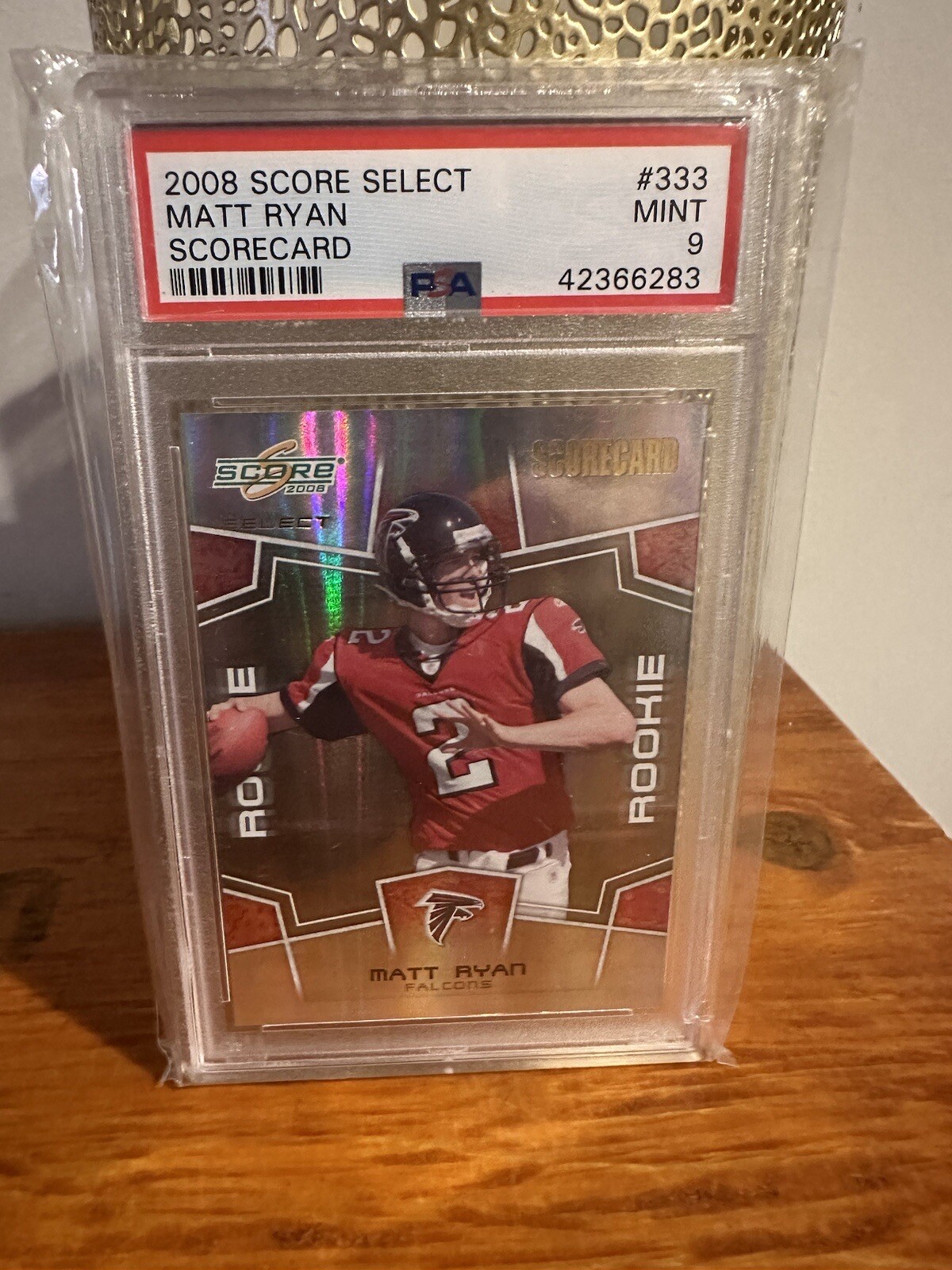 Matt Ryan Score Select #333 Scorecard