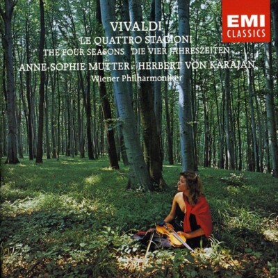 4 Seasons by Vivaldi / Mutter / Karajan / Vpo (CD, 1990)