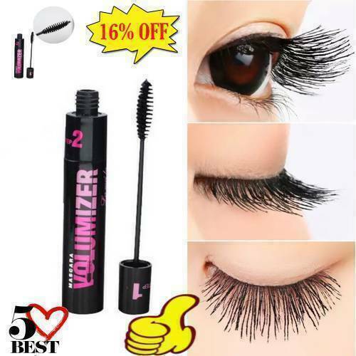 Curling Make Up Wimpern Schwarz Wasserdichte Faser Z8S2 υх