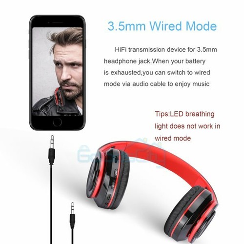 LED Pro Gaming Headset With Mic For XBOX One Wireless PC Headphones Microphone - Picture 8 of 16