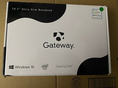 Gateway GWTN141-1PR 14.1  FHD Slim Notebook, Intel Celeron N3350, 4GB RAM, 64GB