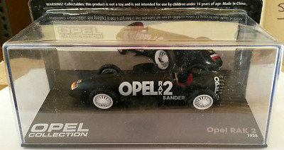 Die Cast Opel Rak 2 - 1928 Opel Collection Scale 1/43
