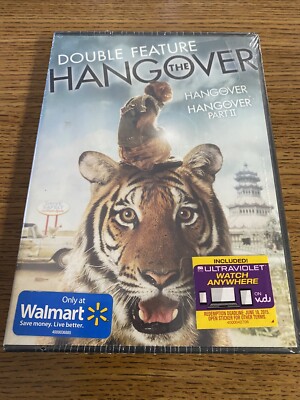 THE HANGOVER DOUBLE FEATURE (DVD) - Bradley Cooper, Ed Helms, Ken Jeong - NEW