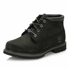 timberland black nellie chukka double boots