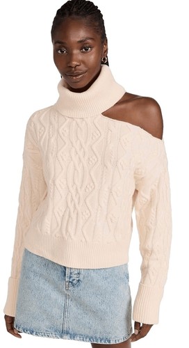 Cootie Thick Wool Sweater Size L Cream Excellent Condition