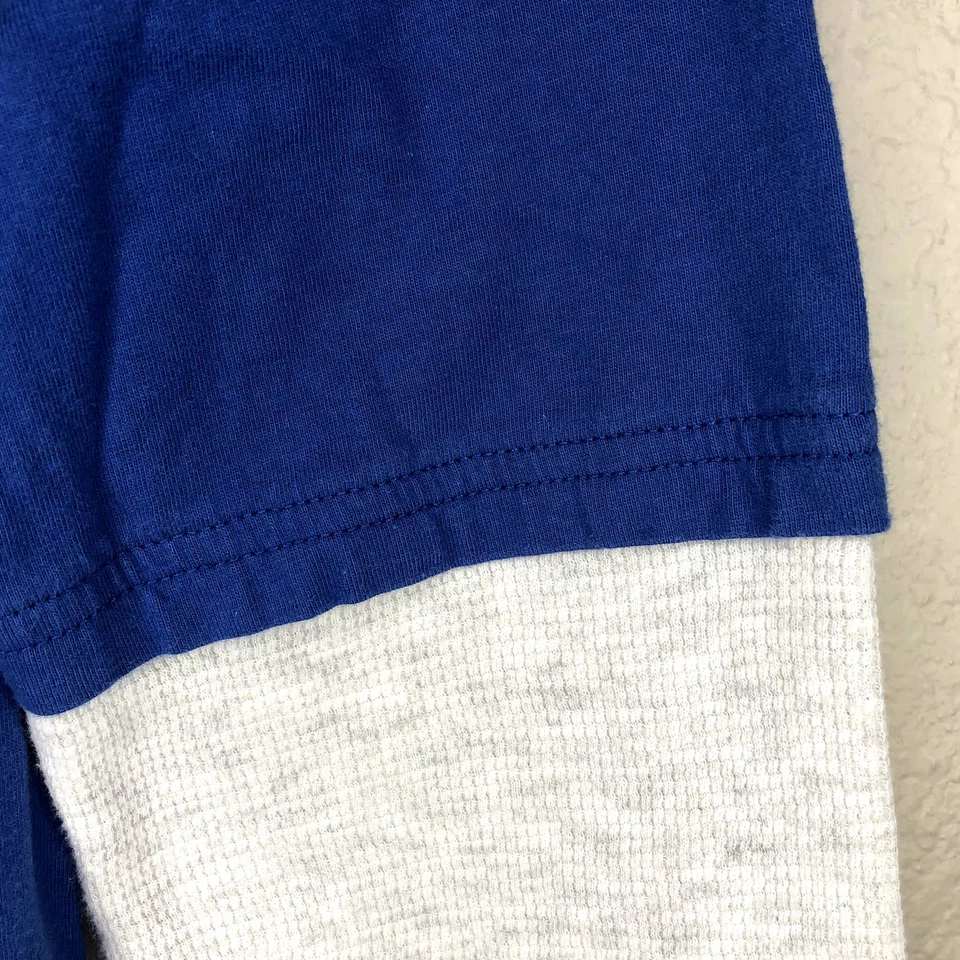 Camisa Carters Niños 14 Azul Verde Dinosaurio Gráfico Capas Escuela Jugar Todos los Días Foto 4 de 4