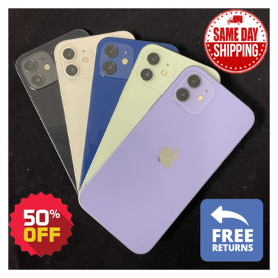 Apple iPhone 12 Excellent Condition -64GB 128GB- Unlocked ATT Verizon 5G Face I