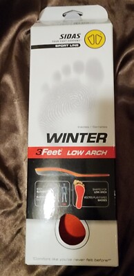 Sidas 3Feet Winter Insoles extra small Low arch New