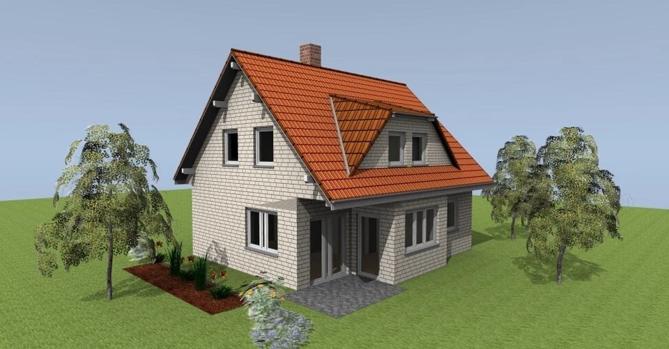 -Aktion-Haus "Epe" als 3D CAD Haus mit Cadvilla ab Version 12 - Bild 3 von 4