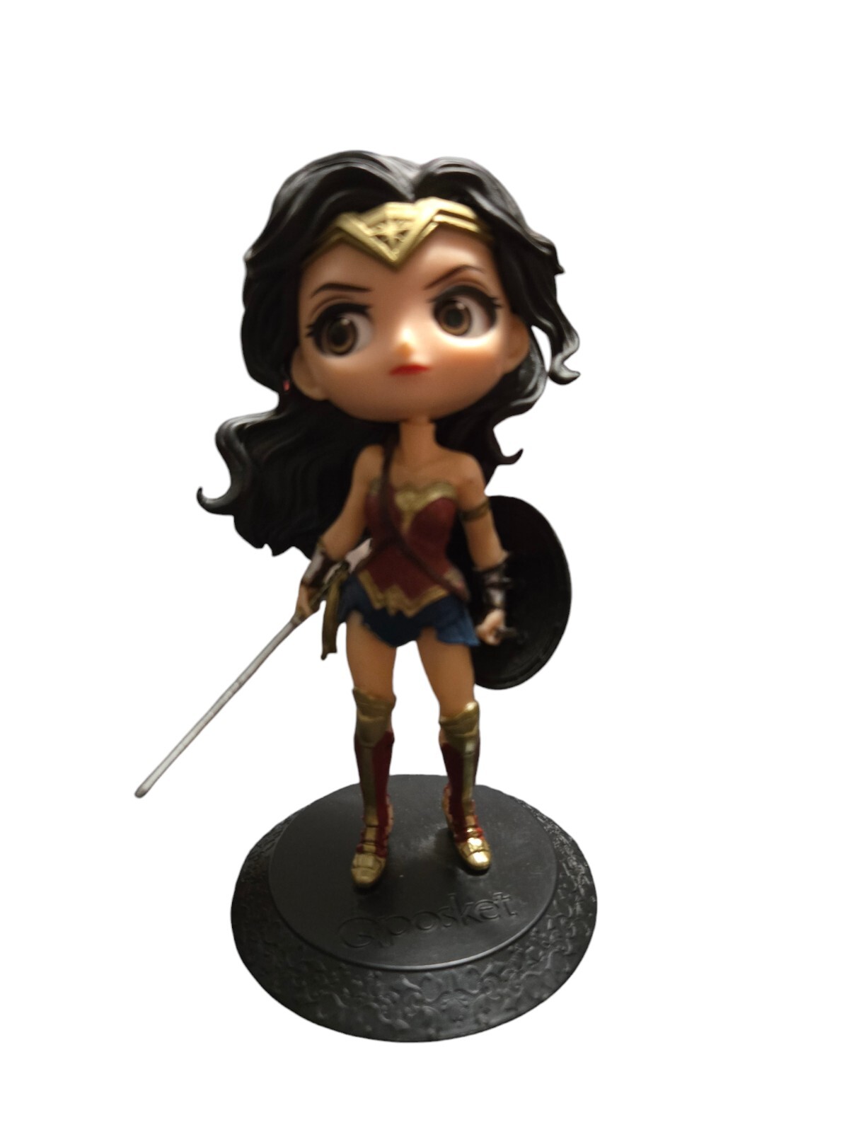 Dc Justice League Q-Posket Wonder Woman Banpresto PVC Statue Display Collectible