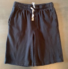 Gymboree Boys Black Knit Shorts VGUC Size L