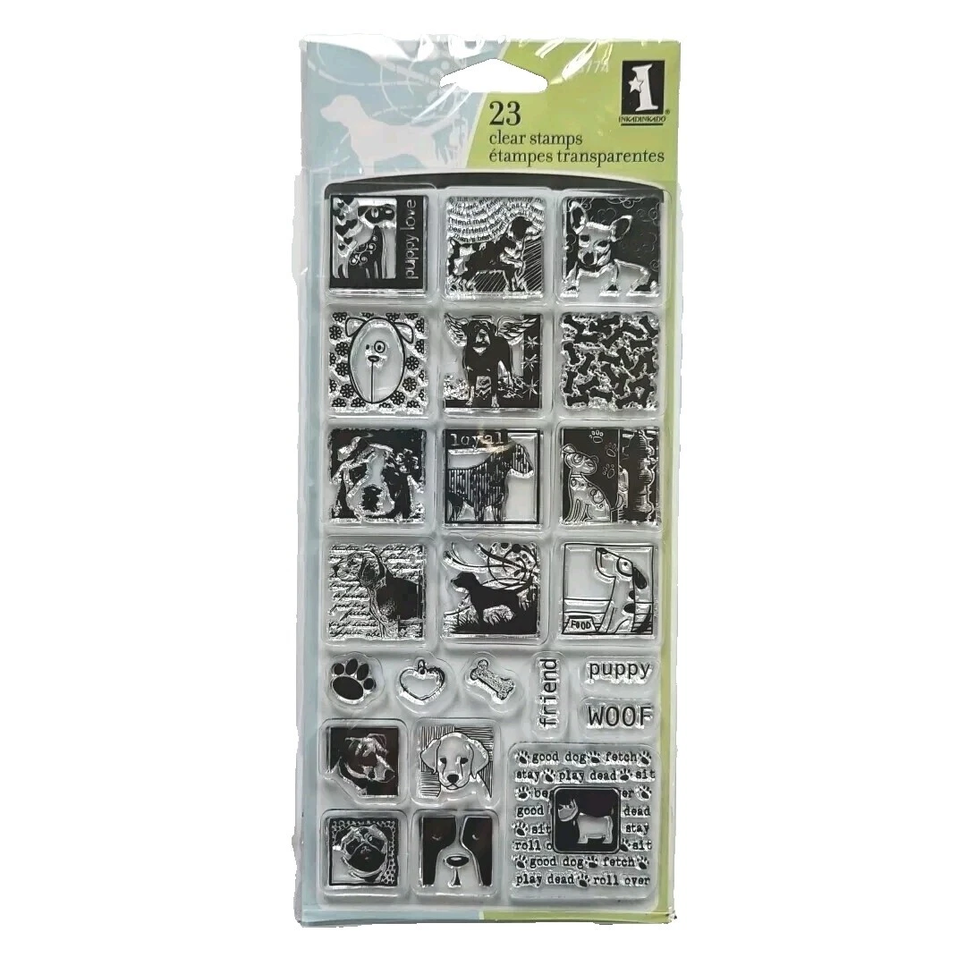 Марки Inkadinkado акриловые животные и насекомые кресты