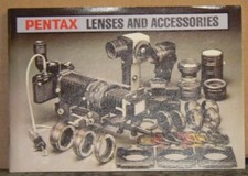 1982 Pentax Lenses and Accessories Promotional Booklet