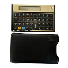 Hewlett Packard HP 12C Financial Calculator with Case Tested  Working Vintage
