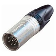NEUTRIK - NC6MX - XLR PLUG, 6 POLE, IN-LINE New