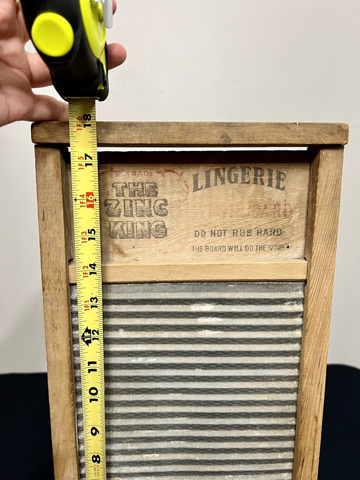 Vintage National Washboard Co. No. 703 The Zinc King Lingerie Washboard