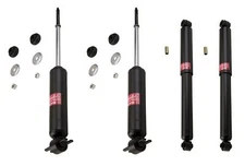 Front and Rear KYB Excel-G Shock Absorbers Kit for Dodge D100 D150 RWD 1979-93