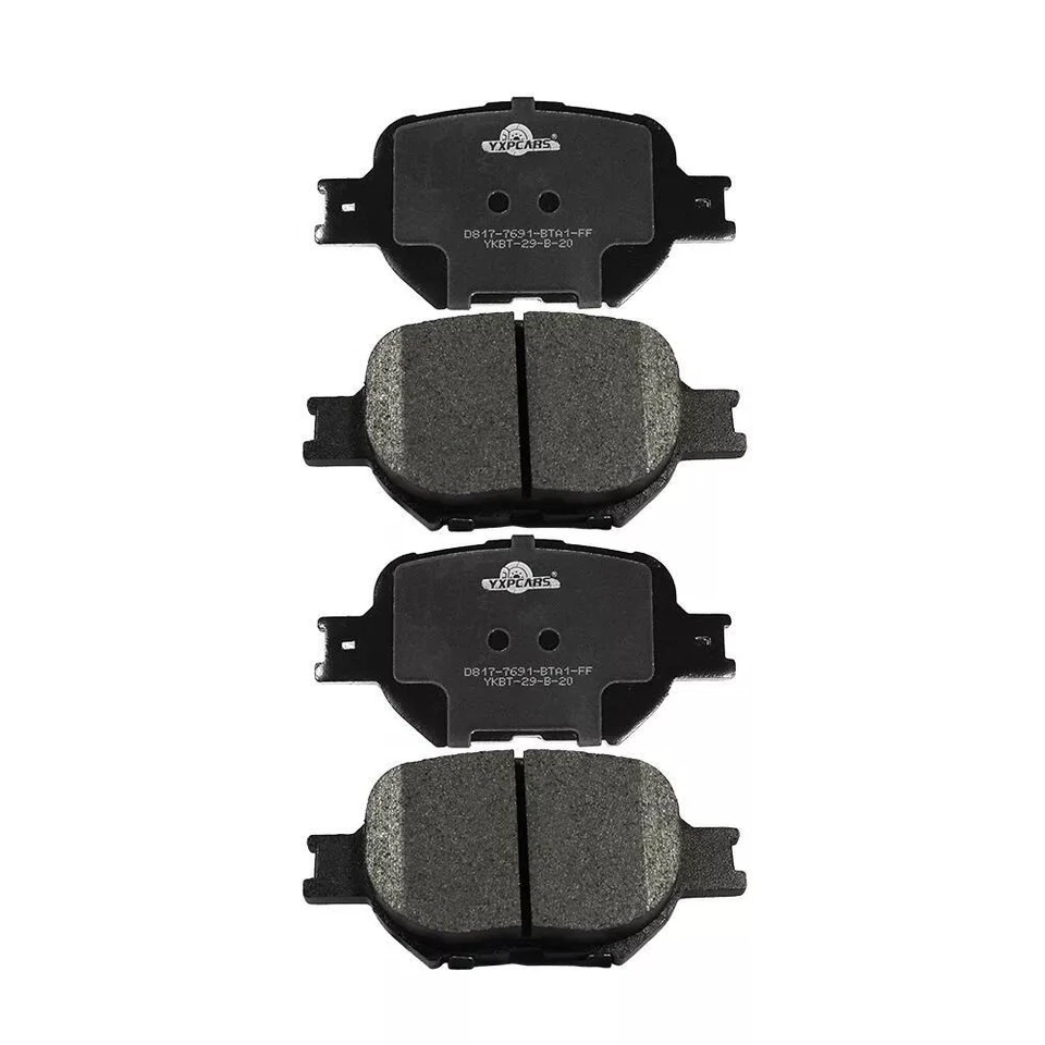 Pastillas de freno delanteras y traseras disco cerámico para Scion tC 2005-2010 4 piezas Foto 4 de 4