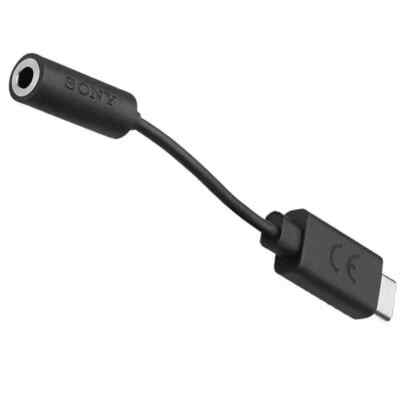 Sony EC260 USB Type C to 3.5mm OEM Adapter Black for Sony Xperia X NEW