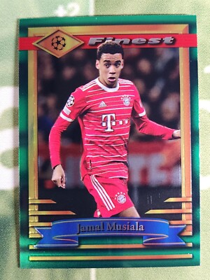 2022-23 Topps Finest Flashbacks UEFA Jamal Musiala #42 FC Bayern