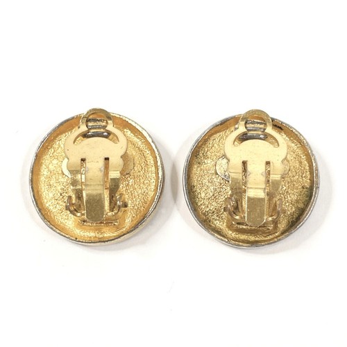 CHANEL Earring COCO Mark vintage metal gold accessory Women - Bild 3 von 6